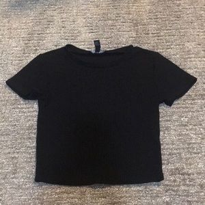 Forever 21 Black T-Shirt
